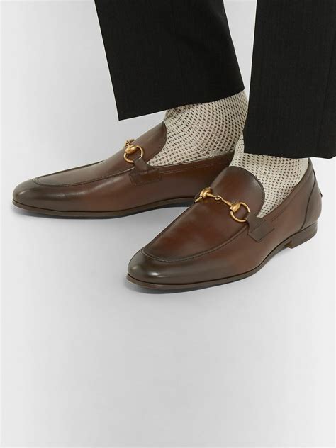 paper bag pants gucci loafers|GUCCI Jordaan horsebit.